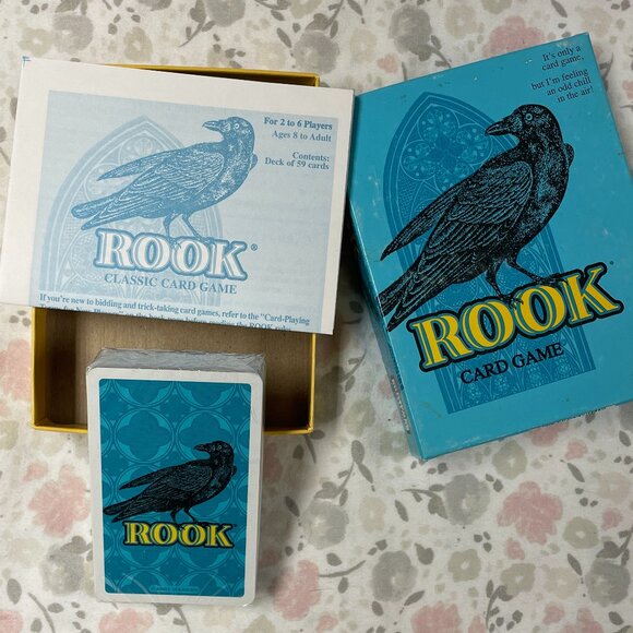 Rook card game - Box worn but cards never opened, instructions included - Picture 3 of 5